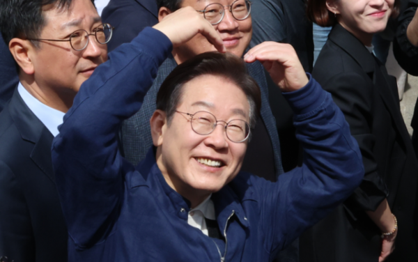 이재명 더불어민주당 대선후보..
