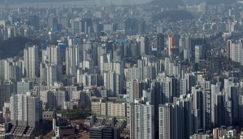 서울 아파트 전경